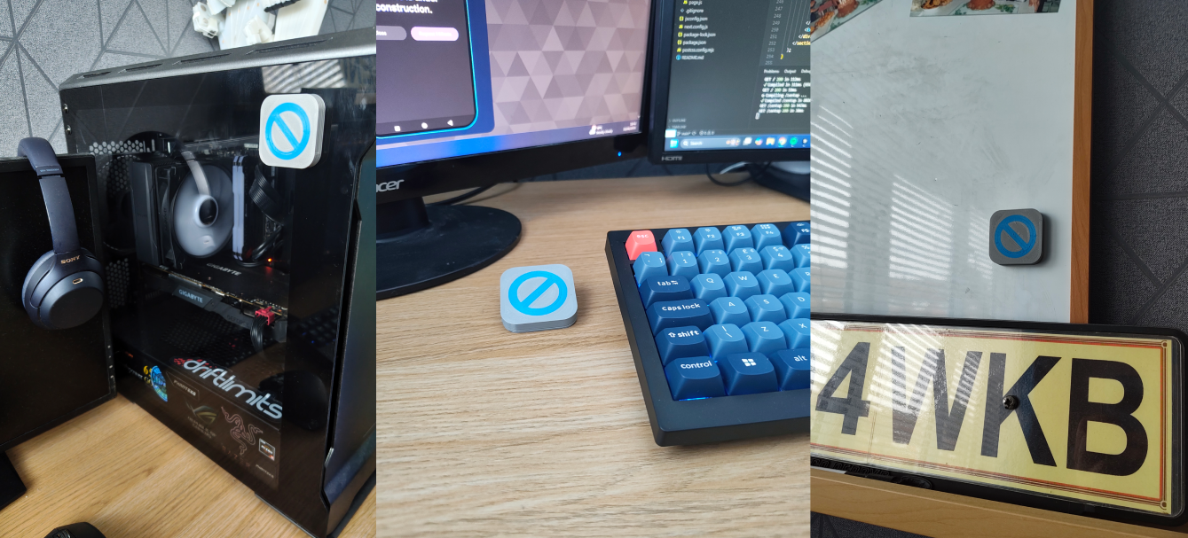 place your ZenTap tag anywhere